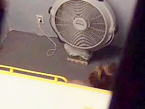 super hot solarium changing room spy girl 3