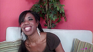 This Ebony Cutie Wants To Make Her Debut With An Amazing Bbc Handjob And Blowjob