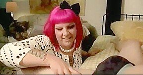 BBW Head #362 Fat Pink Haired Natural Born Cocksucker