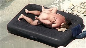 Beach Video Brunette Cutie