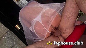 Blonde beauty Tanya Cox cries over her husband’s grave seeking catharsis through crazy XXX porn!