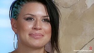 Eva Angelina gets the gangbang of her life