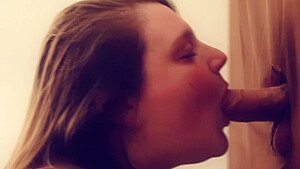 Ex Gloryhole Blowjob Foreplay