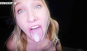 Fuck yeah McKenna, you suck like a warrior!