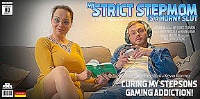 Horny Milf Tries To Cure Her Stepsons Gaming Addiction