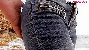 Hot Girl Bends Over As A Huge Cock Thrusts Her Pussy Near Rocks – JuliaReaves