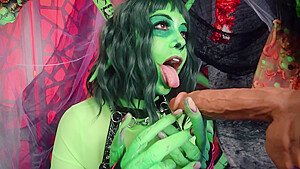 Little Puck – Salad Fingers Parody Perverse Dark Fantasy Cosplay By
