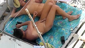 Naked Beach Volleyball Pt 2