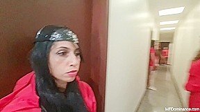 Nataly Eating Big And White Ass