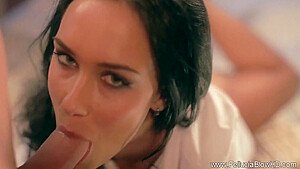 Seduction And Power Brunette Blowjob