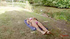 Sunbathing In The Park