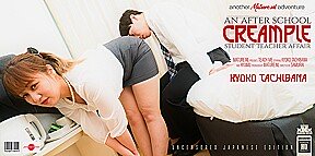 Teacher Kyoko Tachibana Is A Milf Who Does One Of Her Students After School