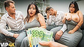 VIP4K. Delicious asian pussy for dinner