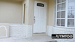 voluptuous milf shares her stepson’s pulsating cock with his teen girlfriend after licking her pussy