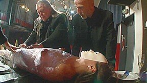 Wrapped in foil bondage humiliating