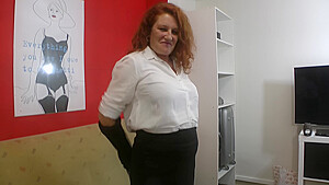 Grandma Gets Fucked On The Couch By A Big Black Cock