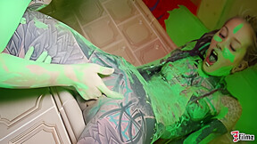 Lily Lu – Alternative Girls Lesbian Play, Tattoo Dreadhead Teens 18+ Color Play