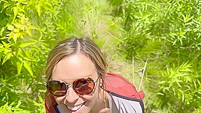 Sexy Cyclist Gives Husband a Blowjob Before Getting Unprotected