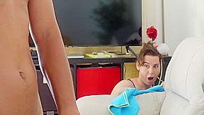 She Had an Idea When She Caught Him Fucking a Plastic Ass