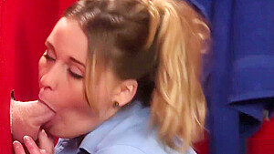 Spunk faced mistress suck