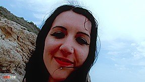 Ass Fucking Vladana a skinny french brunette at the beach – MMM100