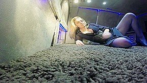 Cum in my gloryhole van