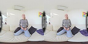 Filling Her Teen Fuck Hole With Huge Black Dildo Dirty Directors Helping Hand