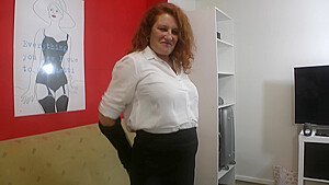 Grandma Gets Fucked On The Couch By A Big Black Cock