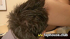 Horny XXX Boss Fucks Hot Whore’s Tits with Cum, Makes Her Scream with Pleasure!