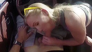 Huge tits ass xxx Blonde stupid tries to sell car, sells herself