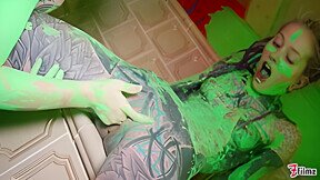 Lily Lu – Alternative Girls Lesbian Play, Tattoo Dreadhead Teens 18+ Color Play