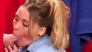 Spunk faced mistress suck