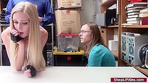 teen 18+ Babe Caught Stealing Gets Fucked