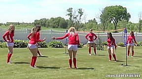 Volleyball Squad Spankings Part 01