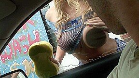Wash my car, then soak big cock with your mouth and pussy by Ride Me In The Car