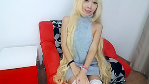 Young Asian Anal Beauty w/ Dildo & Fuck Machine