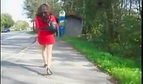 Public flashing exhibitionist nude in public 3