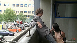 Lucy Bell And Steve Holmes – Euro Babe Bound And Shagged In Public