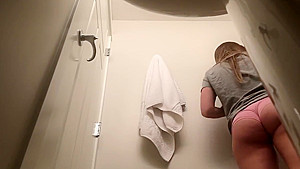 STUNNING 18 year old under sink for shower