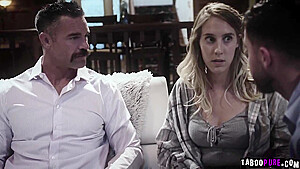 teen 18+ Cadence Banged With Seth And Charles While Being F With Cadence Lux