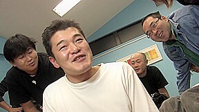 Tender Japanese teen 18+ gets screwed by a bunch of horny men by GangAsia