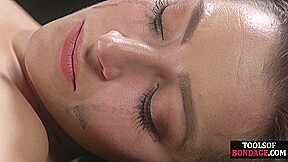 tied slut pussydestroyed by fuck machine