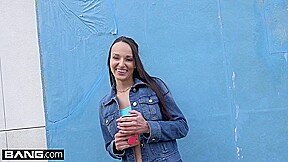 BANG Real MILFS – Lexi Luna gives a BJ in a dressing room