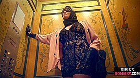 Busty femme cougar dominates incel