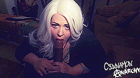 Cinnamon Anarchy In Wife Sucks And Fucks Bbc In Front Of Cuckold Husband