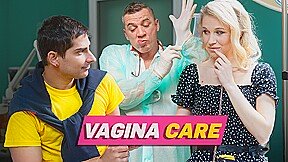 CUCK4K. Doctor touched and cured my little pussy