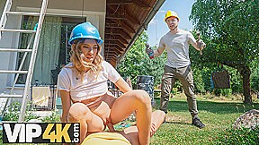 HUNT4K. Hunter seduced a hot girl with big boobs and humiliated her BF