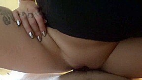 Intense sexual activity with my stepsister subsequent to my workday concluded.