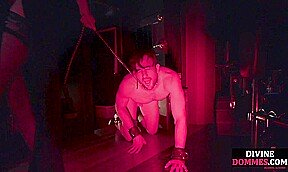 Naughty femme dominates horny loser