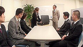 Office sluts gets a pounding she craved for by GangAsia